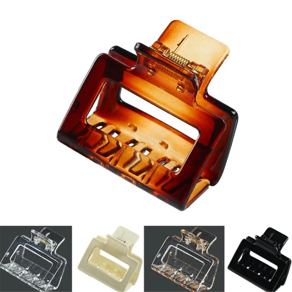 2Inch Square Rectangle Hair Claw Medium Thick/Thin Hair Clip For Women Ponytail Holder Barrette Headwear Styling Hair Accessorie
2Inch Square Rectangle Hair Claw Medium Thick/Thin Hair Clip For Women Ponytail Holder Barrette Headwear Styling Hair Accessorie