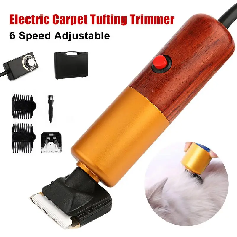 UYANGG Electric Carpet Clipper For Rug Tufting Gun Electric Speed Adjustable Rug Making Carver Trimmer With Shearing Carpet Tool
UYANGG Electric Carpet Clipper For Rug Tufting Gun Electric Speed Adjustable Rug Making Carver Trimmer With Shearing Carpet Tool