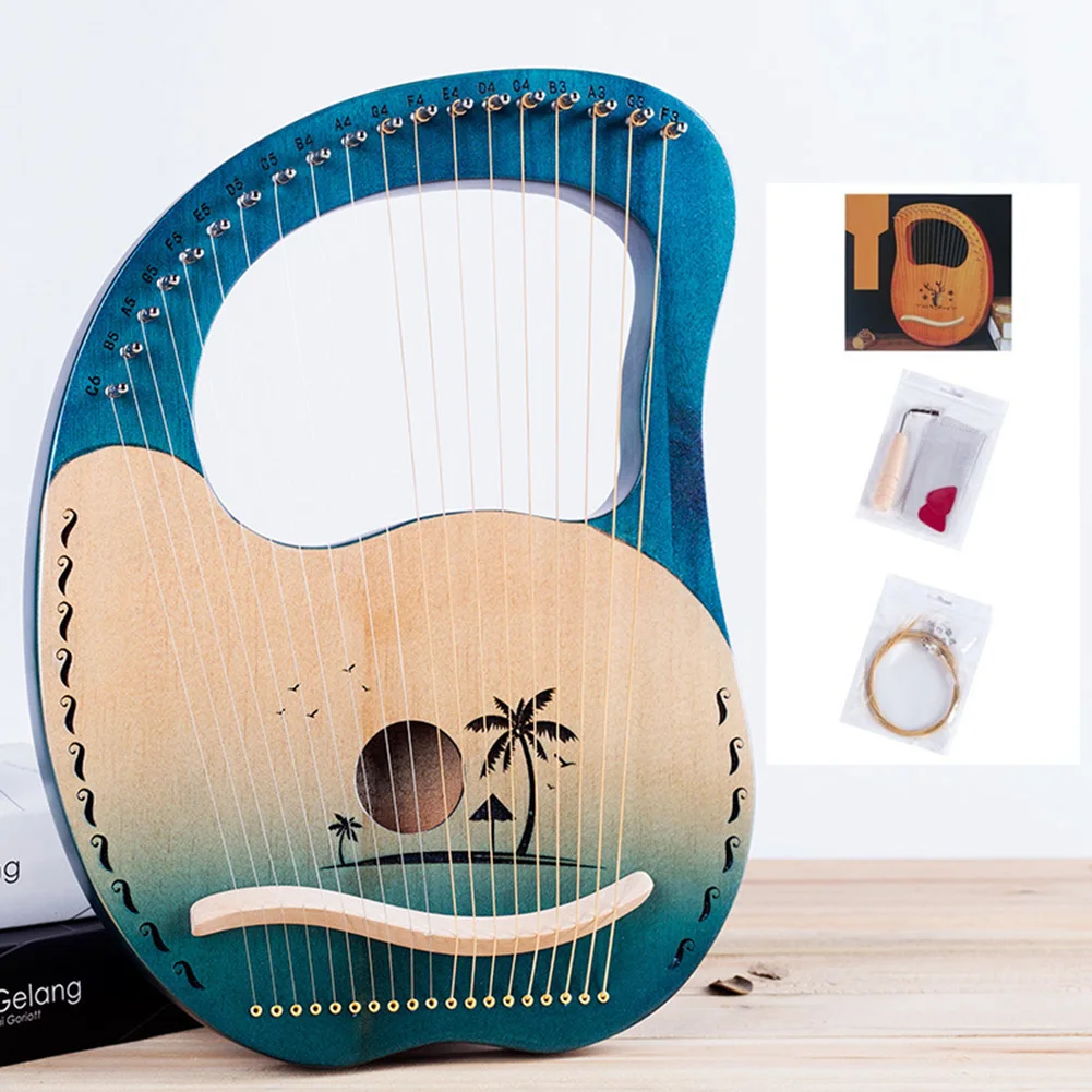 Lyre Harp 19 струн пианино красное дерево музыкальный инструмент Lyre Harp с тюнинговым ключом запасные струны для начинающих подарок
Lyre Harp 19 струн пианино красное дерево музыкальный инструмент Lyre Harp с тюнинговым ключом запасные струны для начинающих подарок