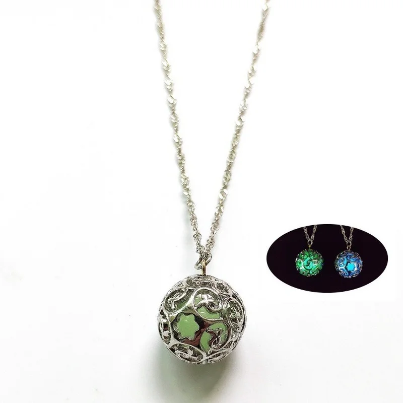 Steampunk luminous necklace silvery luminous stone necklace pendant transit bead ball bead chain clavicle Necklace Jewelry
Steampunk luminous necklace silvery luminous stone necklace pendant transit bead ball bead chain clavicle Necklace Jewelry