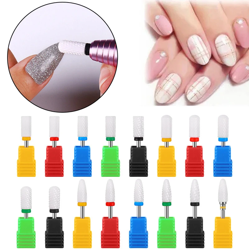 1pcs Ceramic Milling Cutter Nail Drill Bit Cuticle Nail Files Tool For Electric Manicure Pedicure Drill Machine Remove Nail Gel
1pcs Ceramic Milling Cutter Nail Drill Bit Cuticle Nail Files Tool For Electric Manicure Pedicure Drill Machine Remove Nail Gel