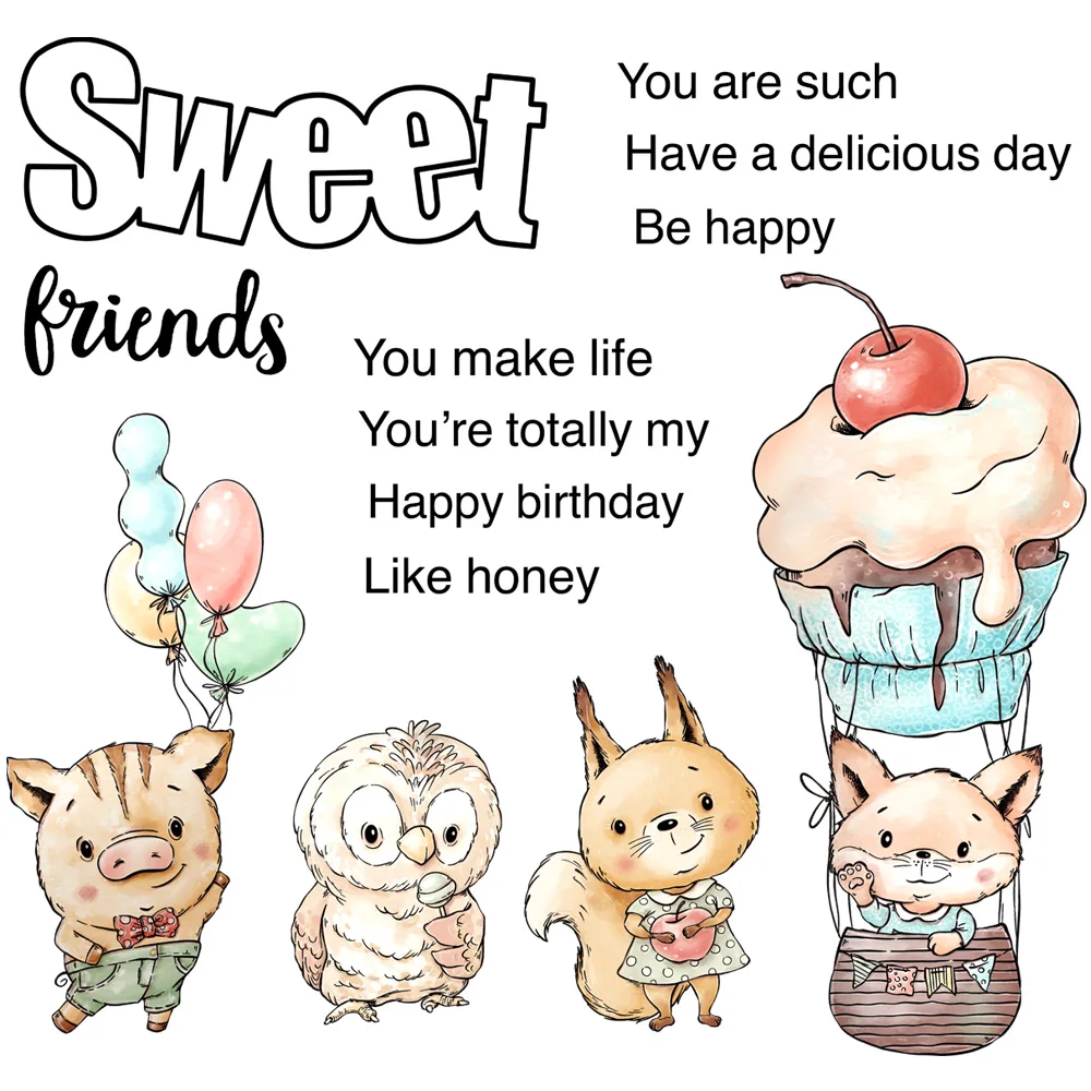 MangoCraft Sweet Cupcake And Cute Animals Clear Stamp Cutting Dies DIY Scrapbooking Metal Dies Silicone Stamps For Cards Decor
MangoCraft Sweet Cupcake And Cute Animals Clear Stamp Cutting Dies DIY Scrapbooking Metal Dies Silicone Stamps For Cards Decor