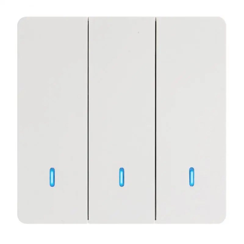 Wireless Smart Wall Panel Switch With Led Light Lamp Fan Universal Breaker With Remote Control Mini Relay Receiver
Wireless Smart Wall Panel Switch With Led Light Lamp Fan Universal Breaker With Remote Control Mini Relay Receiver