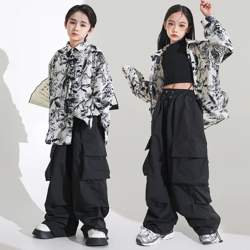 Kids Dance Costumes T Shirt Pants Vest Suits Hip Hop Dance for Girls Boys Jazz Ballroom Dancing Clothes Stage Outfits Performanc
Kids Dance Costumes T Shirt Pants Vest Suits Hip Hop Dance for Girls Boys Jazz Ballroom Dancing Clothes Stage Outfits Performanc