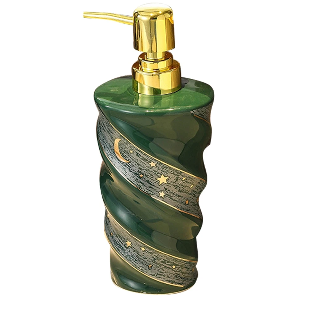 Ceramic Soap Dispenser Bathroom Liquid Storage Bottle Detergent Hand Shower Gel Shampoo Bottles Green
Ceramic Soap Dispenser Bathroom Liquid Storage Bottle Detergent Hand Shower Gel Shampoo Bottles Green