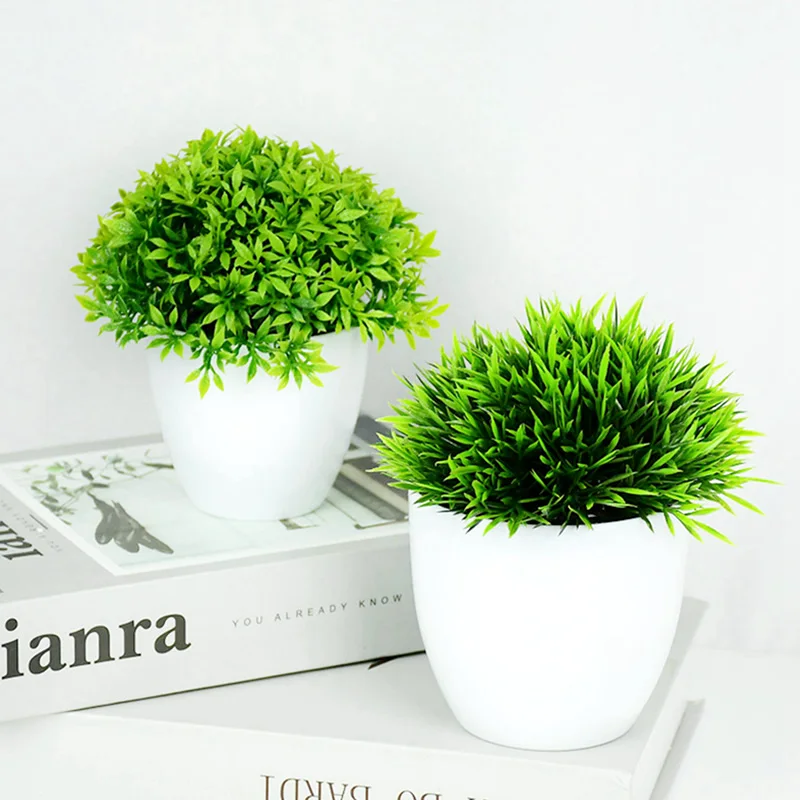 Artificial Plants Potted Green Bonsai Small Tree Grass Plants Pot Ornament Fake Flowers for Home Garden Decoration Wedding Party
Artificial Plants Potted Green Bonsai Small Tree Grass Plants Pot Ornament Fake Flowers for Home Garden Decoration Wedding Party