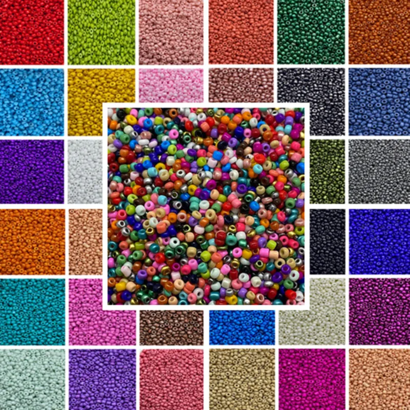 3mm*500pcs Mini Glass Beads Diy Bracelet Necklace Jewelry Making Accessories
3mm*500pcs Mini Glass Beads Diy Bracelet Necklace Jewelry Making Accessories