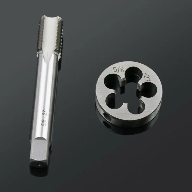 High speed steel Gewindebohrer Und Matrizensatz 5/8"-27 Thread Tap Carbide tool Metalworking Handtool Metallbearbeitung
High speed steel Gewindebohrer Und Matrizensatz 5/8"-27 Thread Tap Carbide tool Metalworking Handtool Metallbearbeitung