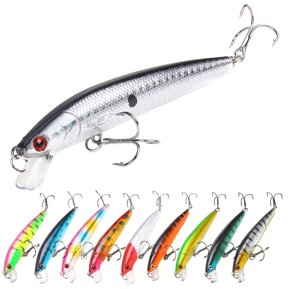 Minnow Fishing Lure 7g 10cm Trout Lure 3D Eyes Jigging Lure Swimbait Wobblers Crankbait Hard Lures Plastic Fishing Tackle Lure
Minnow Fishing Lure 7g 10cm Trout Lure 3D Eyes Jigging Lure Swimbait Wobblers Crankbait Hard Lures Plastic Fishing Tackle Lure