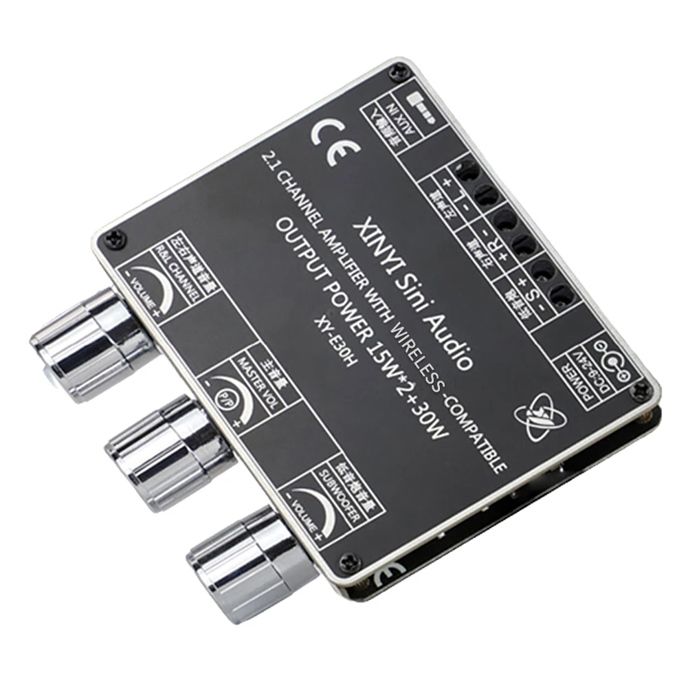 Audio Receiver Amplifier Board 15W Subwoofer Amplifier Board for Home Theater Bluetooth-Compatible 5.1
Audio Receiver Amplifier Board 15W Subwoofer Amplifier Board for Home Theater Bluetooth-Compatible 5.1