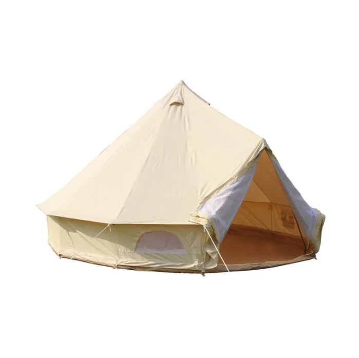 Роскошная круглая палатка Yurt для дома, для походов на 2/4 человек, водонепроницаемая холщовая палатка-колокольчик
Роскошная круглая палатка Yurt для дома, для походов на 2/4 человек, водонепроницаемая холщовая палатка-колокольчик