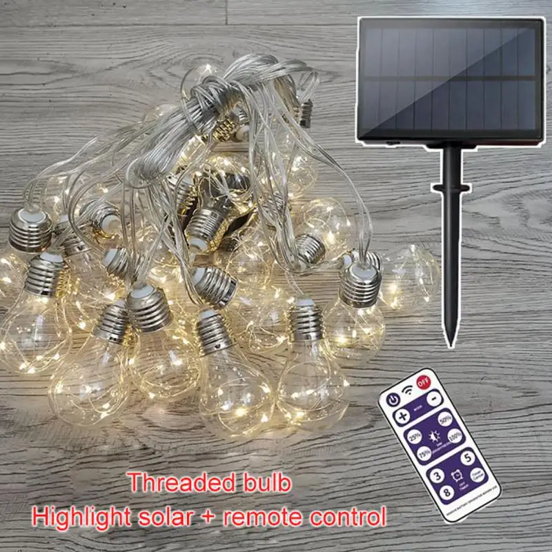 Christmas String Lights Solar Lights With Remote Control Fairy Lights Garden Home Christmas Wedding Holiday Decoration Lights
Christmas String Lights Solar Lights With Remote Control Fairy Lights Garden Home Christmas Wedding Holiday Decoration Lights