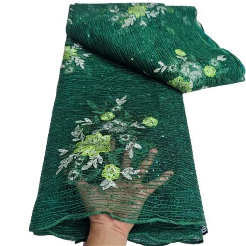 White Latest Colorful African Sequins Lace Fabric French Mesh Laces High Quality 2022 Green Nigerian Lace Fabric For Party Sew
White Latest Colorful African Sequins Lace Fabric French Mesh Laces High Quality 2022 Green Nigerian Lace Fabric For Party Sew