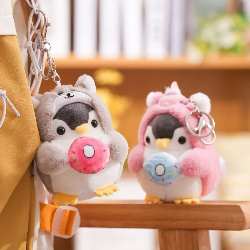 1pc Penguin Plush Doll Keychain Cartoon Anime Bunny Plush Toy Cute Animal Bag Pendant Japanese Kawaii key chain Birthday Gift
1pc Penguin Plush Doll Keychain Cartoon Anime Bunny Plush Toy Cute Animal Bag Pendant Japanese Kawaii key chain Birthday Gift