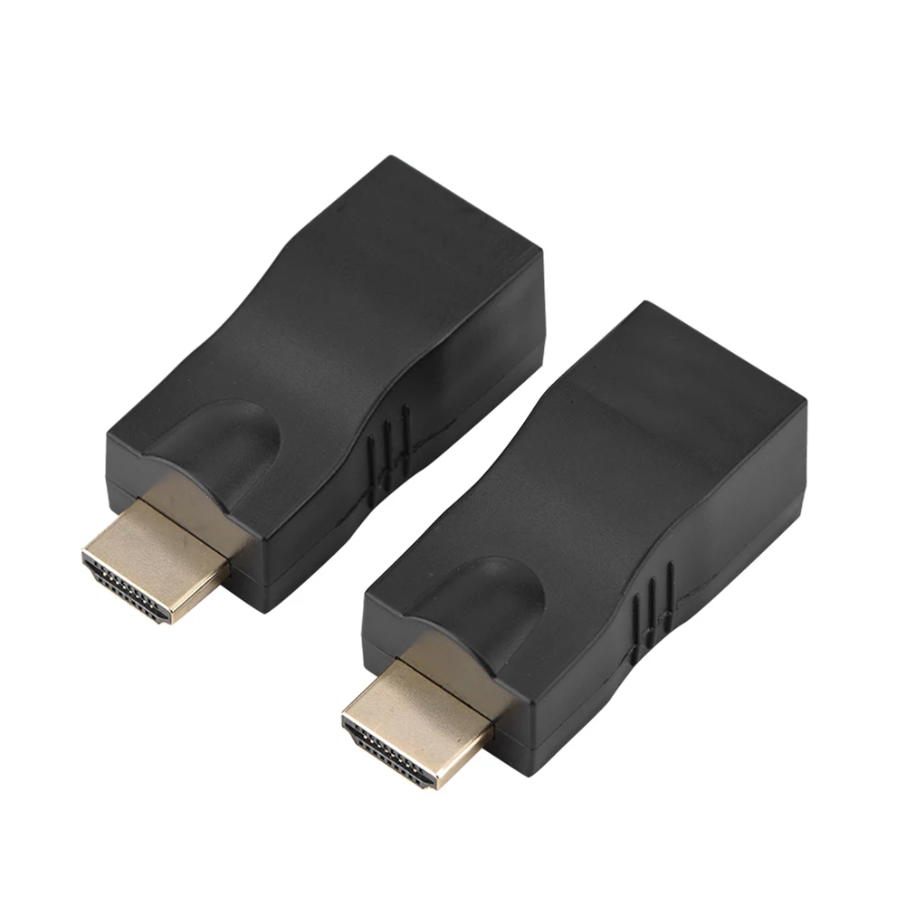 2x Over CAT-5e CAT6 Converter Repeater HDMI-compatible 30m To RJ45 Network Cable Extender HDMI-compatible Extender
2x Over CAT-5e CAT6 Converter Repeater HDMI-compatible 30m To RJ45 Network Cable Extender HDMI-compatible Extender