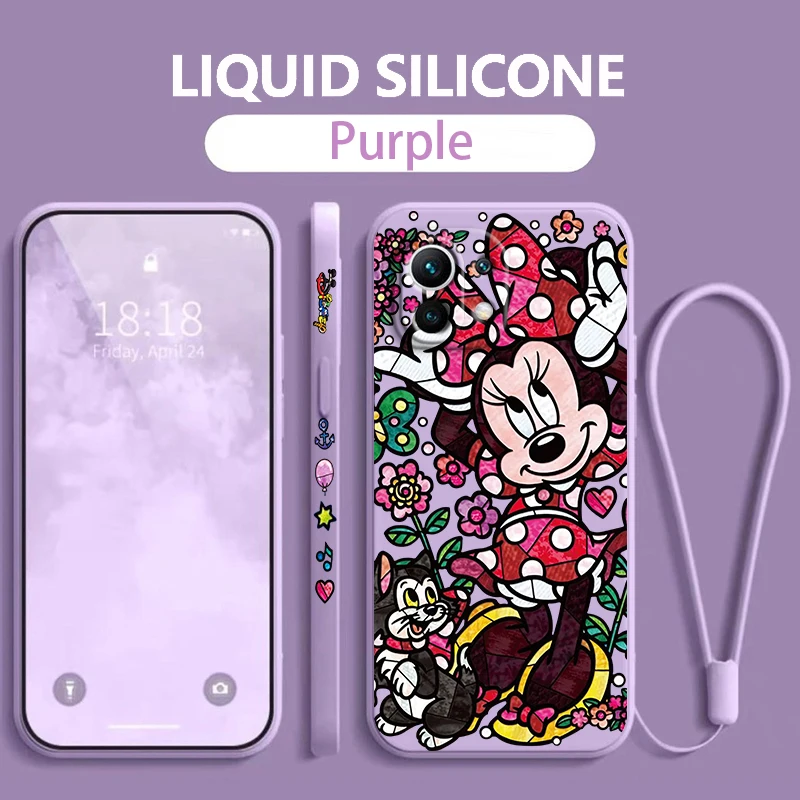 Disney Cute Minnie Mickey Xiaomi Phone Case For Mi 13 12S 12 12T 12X 11i 11T 11 10S 10T Pro Lite Ultra Liquid Left Rope
Disney Cute Minnie Mickey Xiaomi Phone Case For Mi 13 12S 12 12T 12X 11i 11T 11 10S 10T Pro Lite Ultra Liquid Left Rope