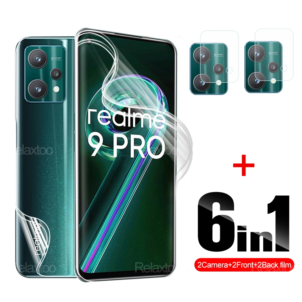 6IN1 Back Camera Hydrogel Film Screen Protector For OPPO Realme 9Pro 9ProPlus 9 Pro Plus 9Pro+ Lens Protective Film 6.6" RMX3471
6IN1 Back Camera Hydrogel Film Screen Protector For OPPO Realme 9Pro 9ProPlus 9 Pro Plus 9Pro+ Lens Protective Film 6.6" RMX3471