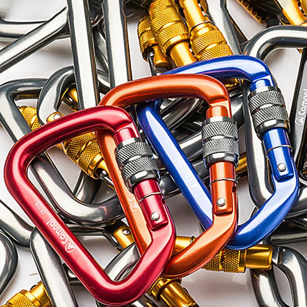 Carabiner Hook Practical Smooth Surface High Strength Outdoor Sports Equipement Sports Rope Buckle Rope Buckle
Carabiner Hook Practical Smooth Surface High Strength Outdoor Sports Equipement Sports Rope Buckle Rope Buckle