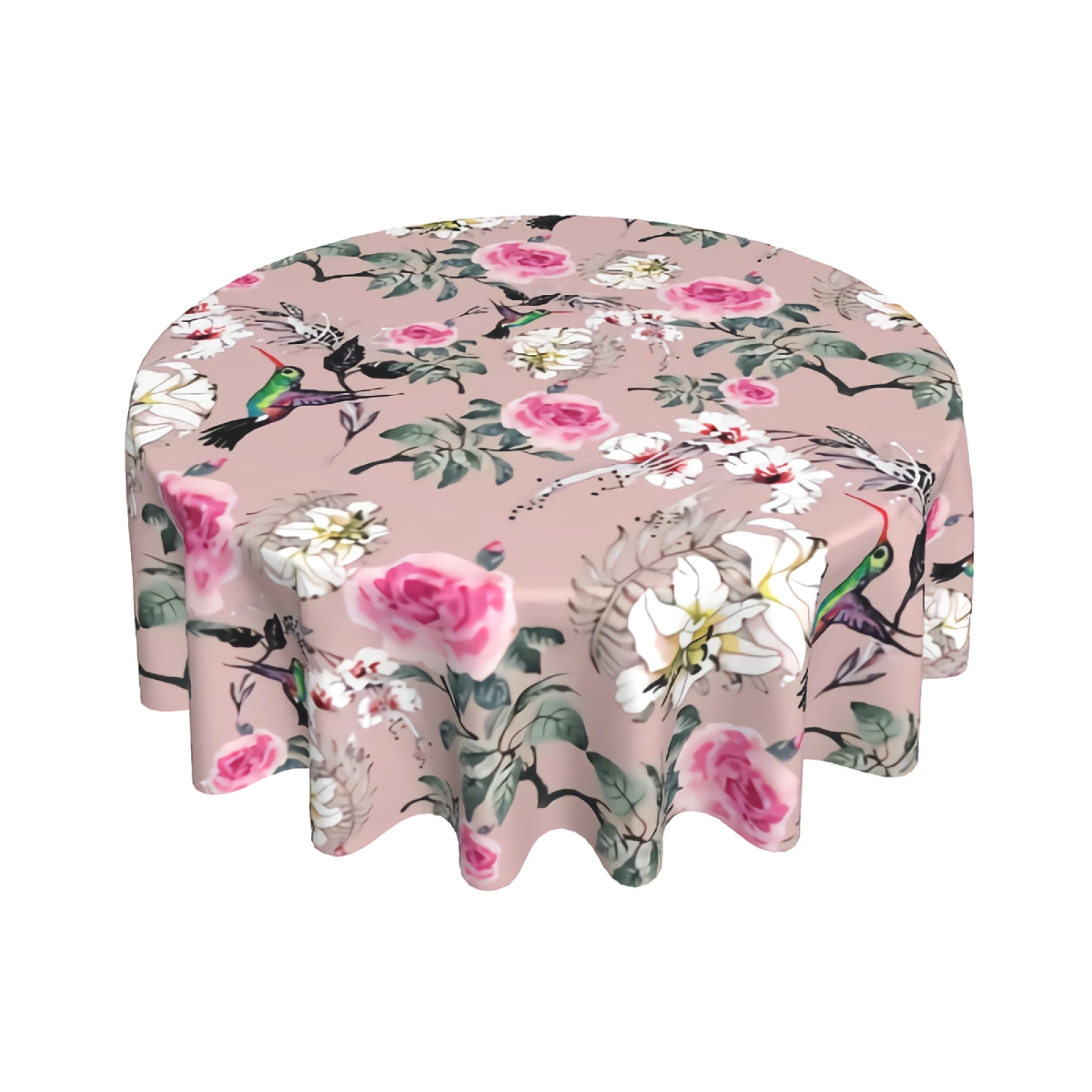 Watercolor Colorful Floral Tablecloth Round 60 Inch with Dust-Proof Wrinkle Resistant Waterproof Decorative Table Cover
Watercolor Colorful Floral Tablecloth Round 60 Inch with Dust-Proof Wrinkle Resistant Waterproof Decorative Table Cover