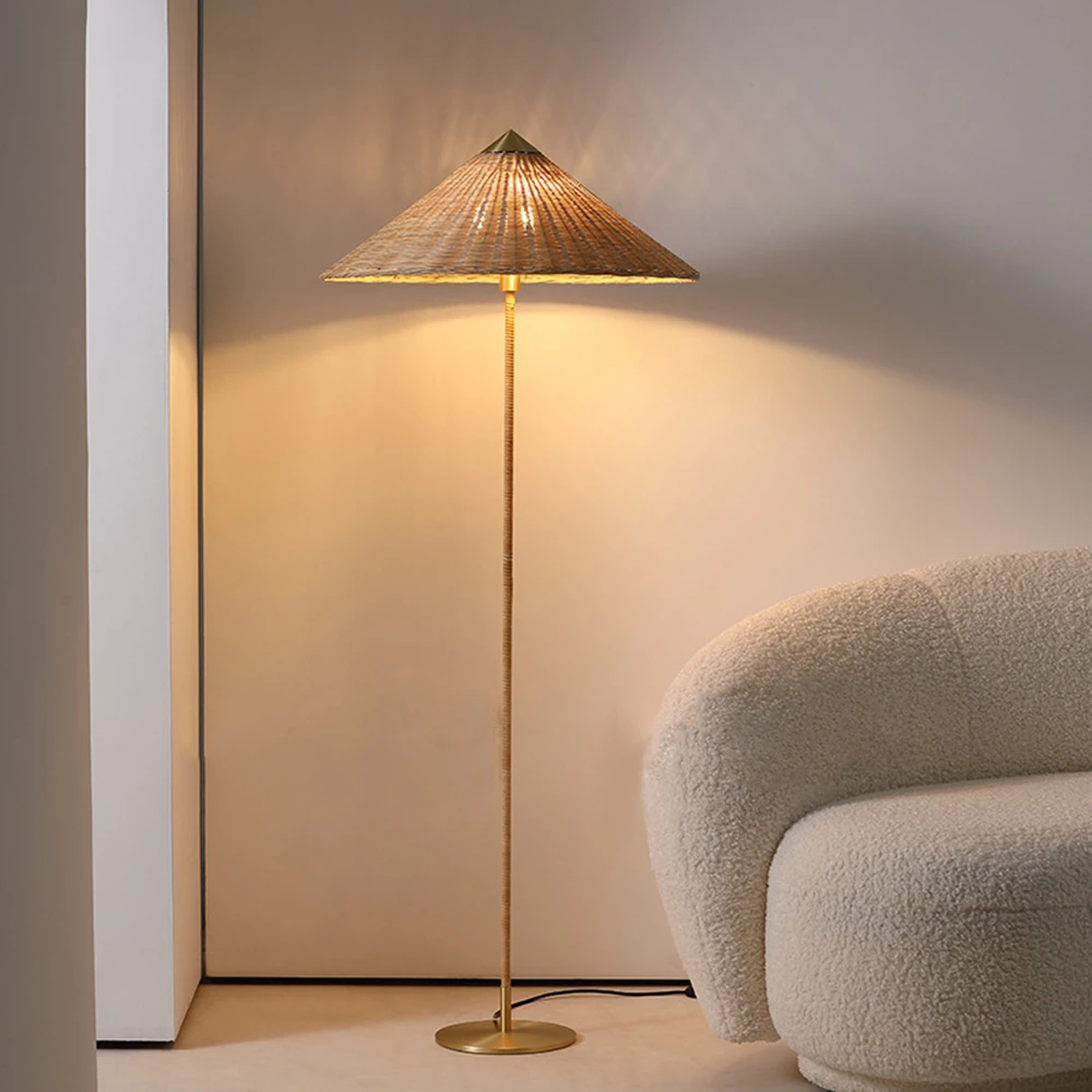 Janpanese Wabi Sabi Rattan Floor Lamp Bamboo Wicker Floor Lamp For Bedroom Bedside LED Minimalist Living Room Stand Lighting
Janpanese Wabi Sabi Rattan Floor Lamp Bamboo Wicker Floor Lamp For Bedroom Bedside LED Minimalist Living Room Stand Lighting