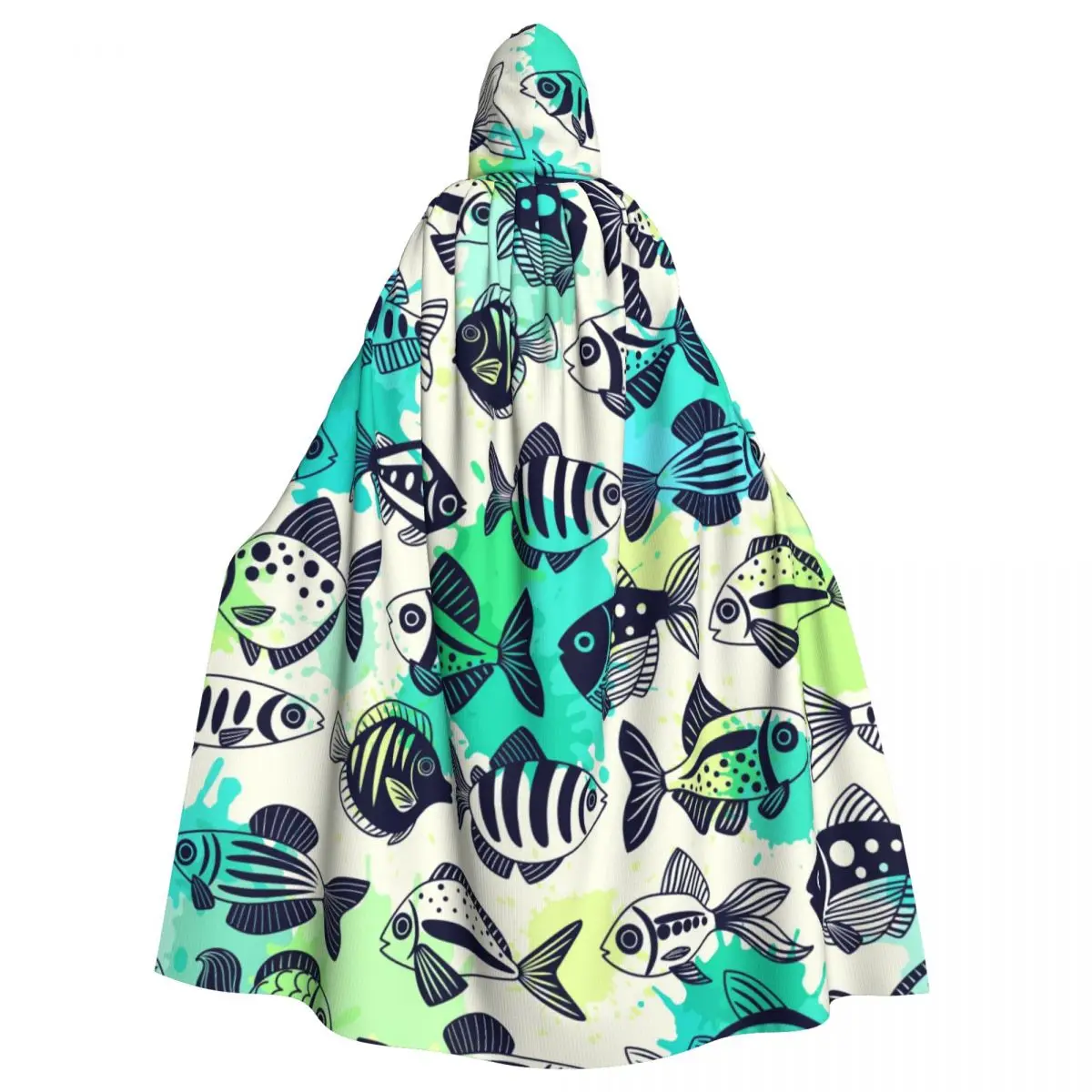 Unisex Witch Party Reversible Hooded Adult Vampires Cape Cloak Cartoon Fish Sea Animals Beautiful Pattern
Unisex Witch Party Reversible Hooded Adult Vampires Cape Cloak Cartoon Fish Sea Animals Beautiful Pattern