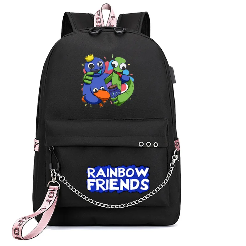 Creative Fashion Rainbow Friends usb Student School Bags Unisex Print Oxford Waterproof Notebook multifunction Travel Backpacks
Creative Fashion Rainbow Friends usb Student School Bags Unisex Print Oxford Waterproof Notebook multifunction Travel Backpacks