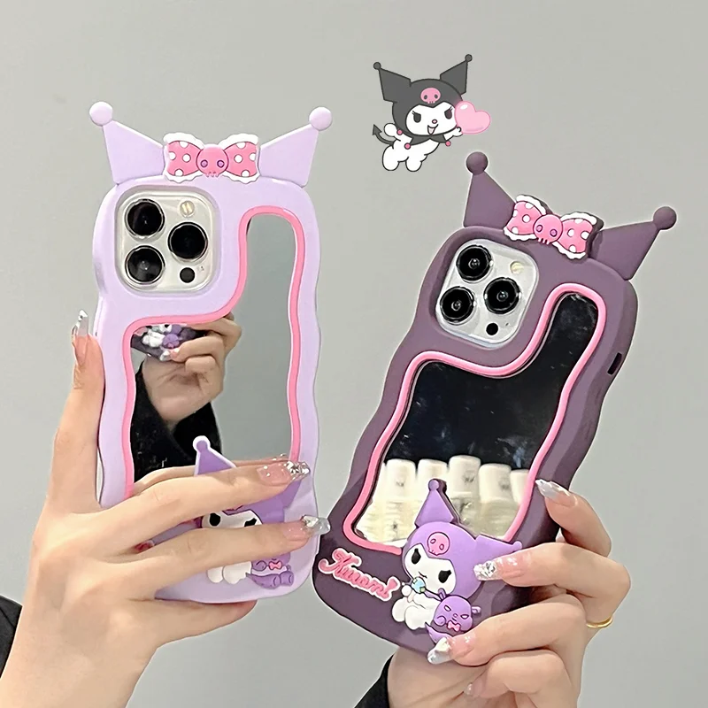 Новый милый чехол для телефона Sanrio Kuromi для IPhone 14, 13, 12, 11, милый мягкий защитный чехол с мультяшным принтом promax Girl с зеркалом для туалетного ст...
Новый милый чехол для телефона Sanrio Kuromi для IPhone 14, 13, 12, 11, милый мягкий защитный чехол с мультяшным принтом promax Girl с зеркалом для туалетного ст...