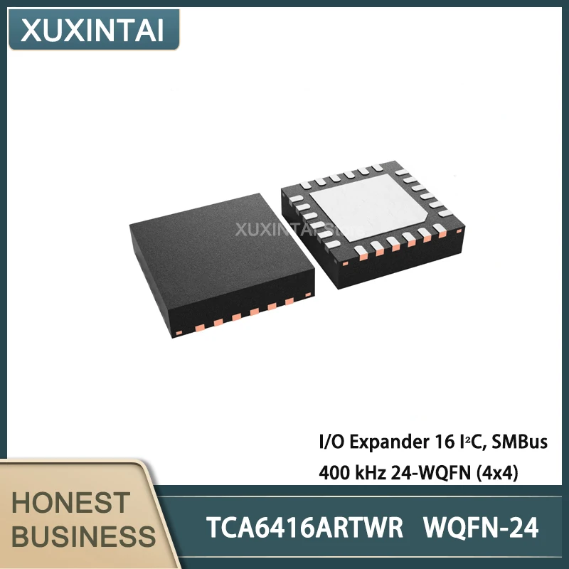 10 шт./лот TCA6416ARTWR TCA6416 I/O расширитель 16 I²C, SMBus 400 kHz 24-WQFN (4x4)
10 шт./лот TCA6416ARTWR TCA6416 I/O расширитель 16 I²C, SMBus 400 kHz 24-WQFN (4x4)