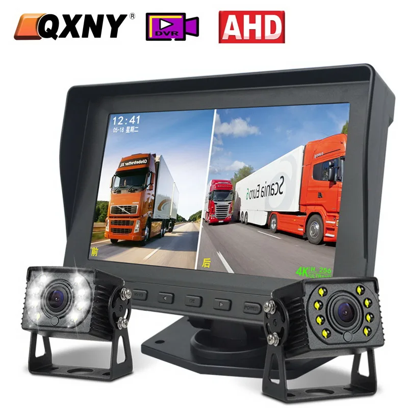 DVR 2CH Truck Backup Camera 4 Pin and 7" IPS TFT LCD Rear View Monitor AHD Night Vision for Car Vehicle Bus RV Van Lorry Trailer
DVR 2CH Truck Backup Camera 4 Pin and 7" IPS TFT LCD Rear View Monitor AHD Night Vision for Car Vehicle Bus RV Van Lorry Trailer
