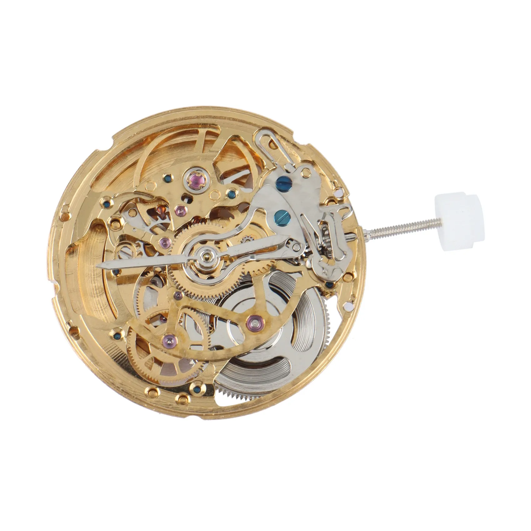 2824 Skeleton Movement Golden Skeleton Movement 2824 Movement Three-Pin No Calendar Watch Accessories A
2824 Skeleton Movement Golden Skeleton Movement 2824 Movement Three-Pin No Calendar Watch Accessories A