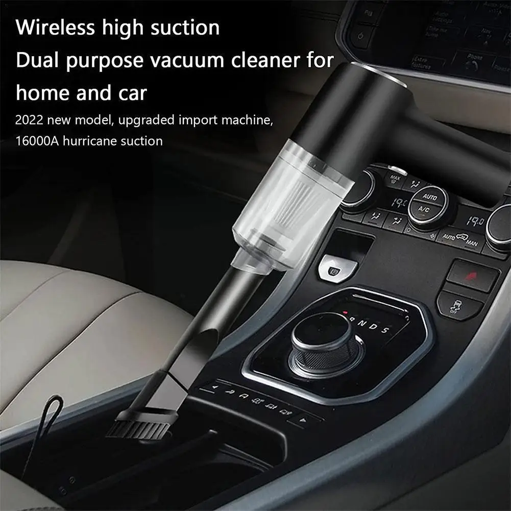 16000Pa 120W Wireless Car Vacuum Cleaner 2 In 1 Blowable Cleaner Dual Use Handheld Mini Home Cordless Vacuum & Vacuum Auto D6G6
16000Pa 120W Wireless Car Vacuum Cleaner 2 In 1 Blowable Cleaner Dual Use Handheld Mini Home Cordless Vacuum & Vacuum Auto D6G6