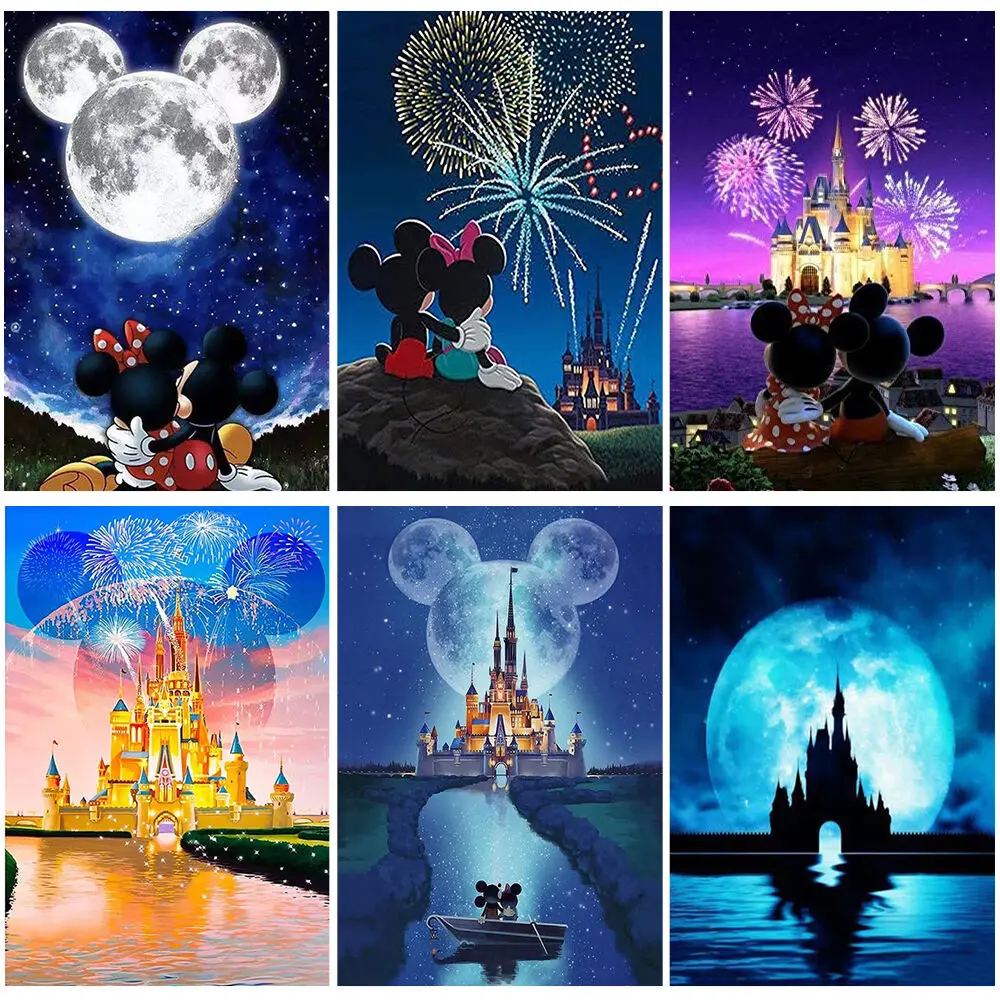 Алмазная 5D картина Disney, мозаика из мультфильмов, замок, луна, Микки Маус, вышивка, наборы для вышивки крестиком, творчество, домашний декор, подарок
Алмазная 5D картина Disney, мозаика из мультфильмов, замок, луна, Микки Маус, вышивка, наборы для вышивки крестиком, творчество, домашний декор, подарок