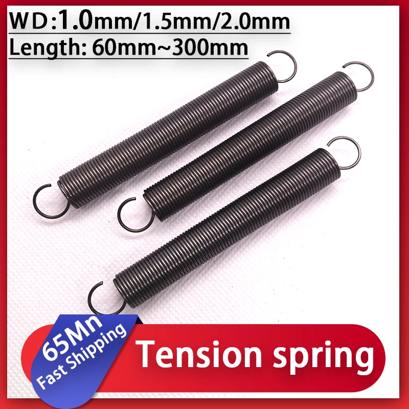 Диаметр проволоки 65Mn 1,0 мм 1,5 мм 2,0 мм Пружина растяжения с открытым крючком Прочная удлиненная пружина
Диаметр проволоки 65Mn 1,0 мм 1,5 мм 2,0 мм Пружина растяжения с открытым крючком Прочная удлиненная пружина