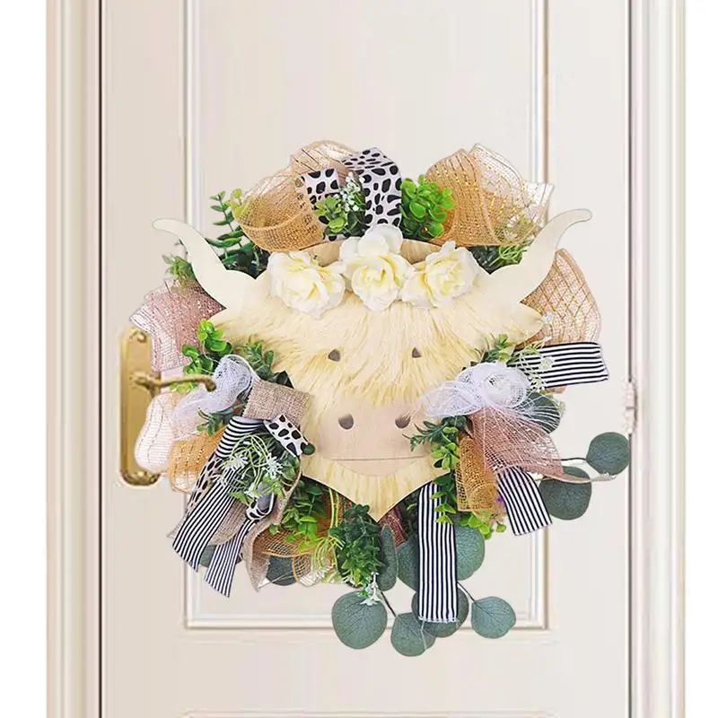 Wooden Door Hanger Highland Cow Western Wall Decor Cow Head Door Wreath Sign Cow Door Hanger Welcome Front Decor For Farmhouse
Wooden Door Hanger Highland Cow Western Wall Decor Cow Head Door Wreath Sign Cow Door Hanger Welcome Front Decor For Farmhouse