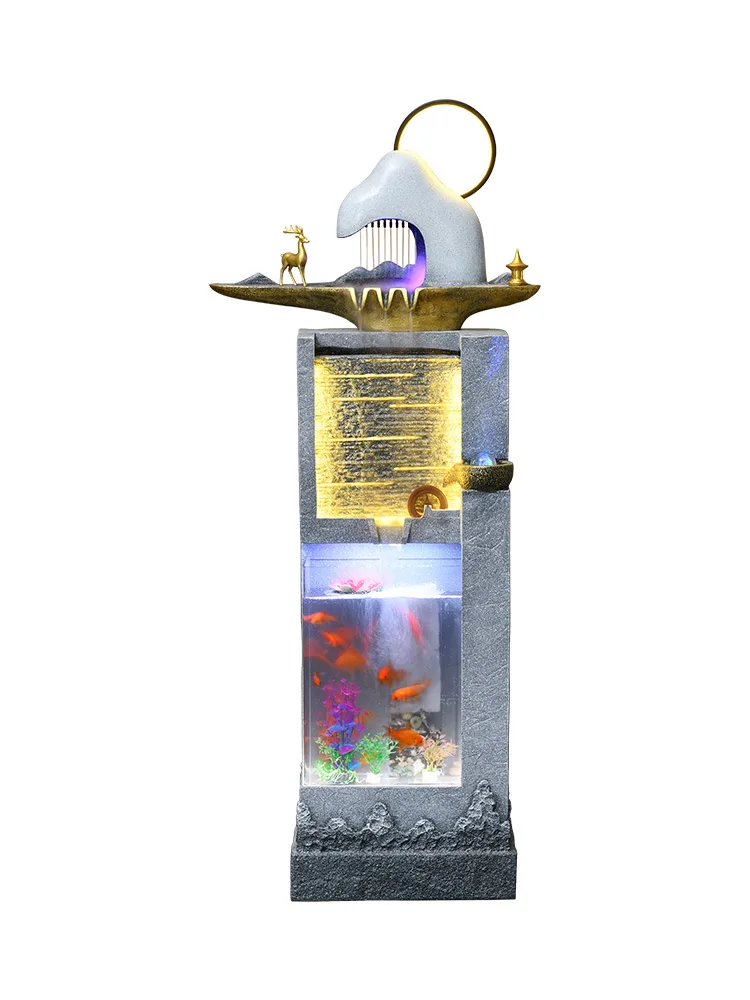 Fountain Water Landscape Indoor Decoration Fish Tank Circulating Water Floor Ornaments
Fountain Water Landscape Indoor Decoration Fish Tank Circulating Water Floor Ornaments