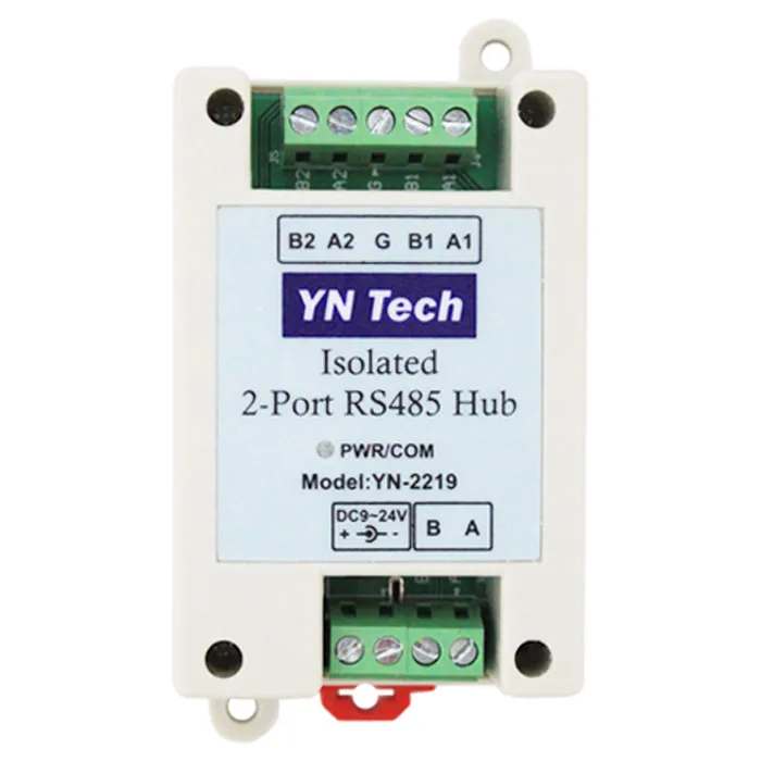 Yn2219 two port RS485 repeater photoelectric isolation industrial grade two port RS485 hub signal amplification
Yn2219 two port RS485 repeater photoelectric isolation industrial grade two port RS485 hub signal amplification