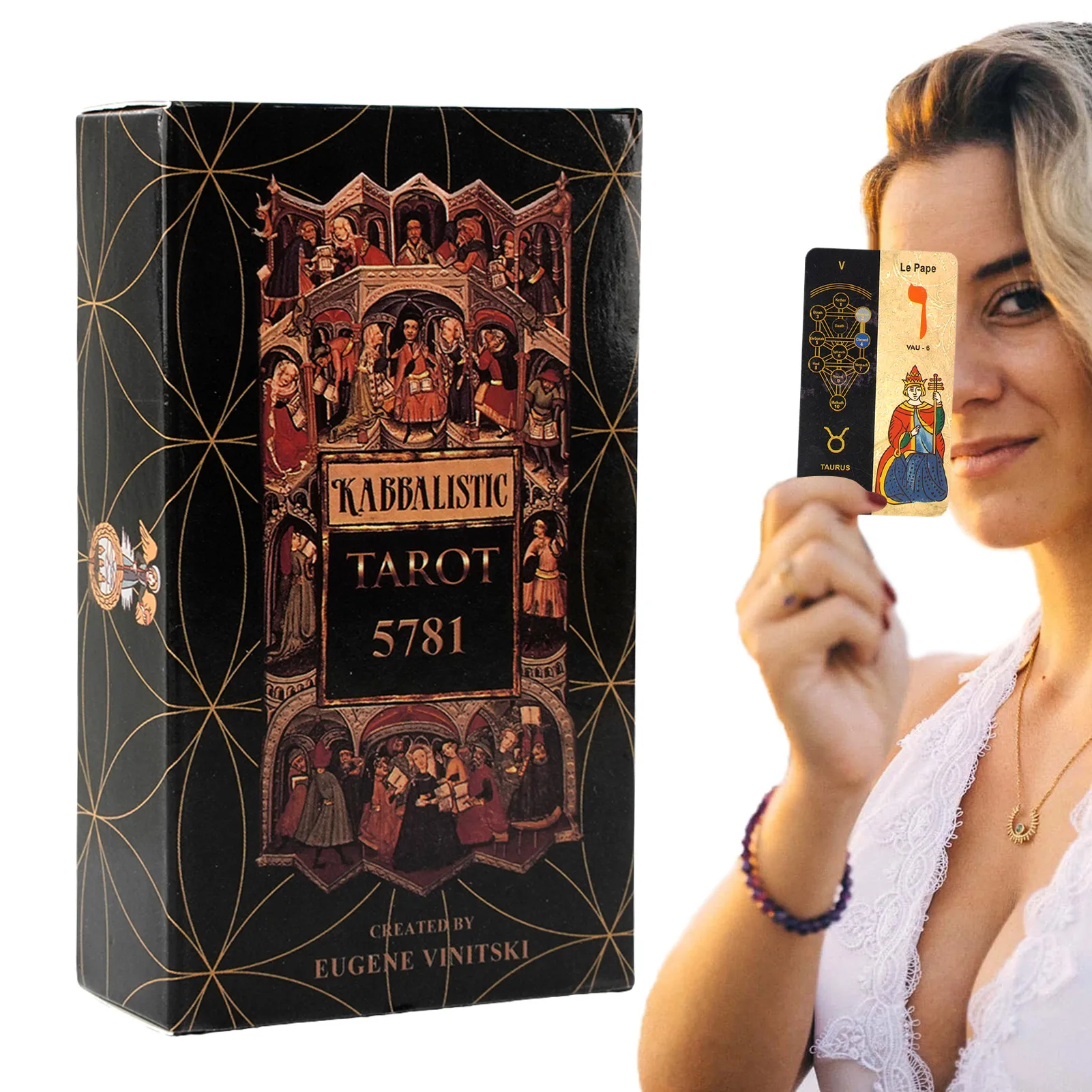 Tarot Cards 78 Cards/Set Kabbalistic Tarot Cards Deck Fate Forecasting Cards Game Set Deck Of Cards Witchcraft Supplies
Tarot Cards 78 Cards/Set Kabbalistic Tarot Cards Deck Fate Forecasting Cards Game Set Deck Of Cards Witchcraft Supplies