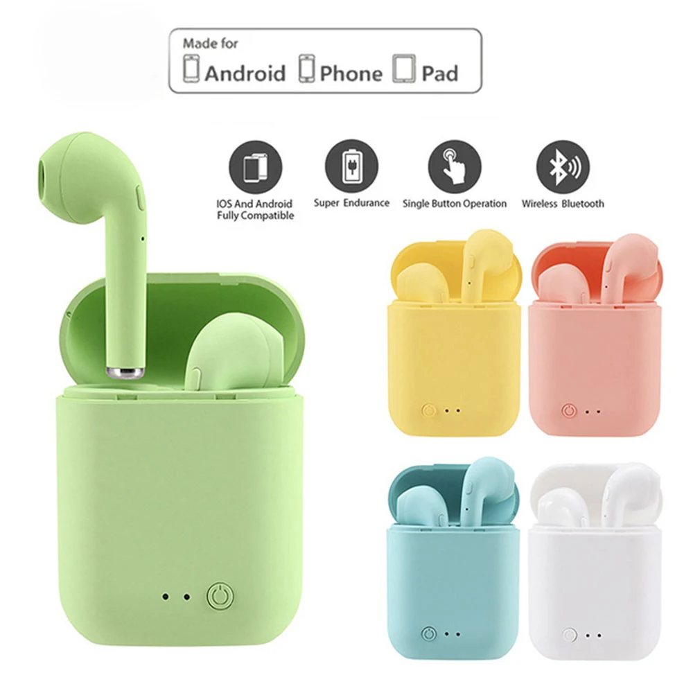 Mini-2 TWS Wireless Bluetooth Earphone Stereo Earphone Waterproof earphone Sport earphone with microphone for smart phone PK i7
Mini-2 TWS Wireless Bluetooth Earphone Stereo Earphone Waterproof earphone Sport earphone with microphone for smart phone PK i7
