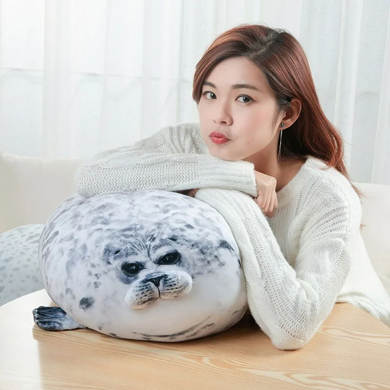 Japan Osaka Simulation Seal Doll Pillow Aquarium Popular Soft Pillow Aquarium Plush Toy
Japan Osaka Simulation Seal Doll Pillow Aquarium Popular Soft Pillow Aquarium Plush Toy