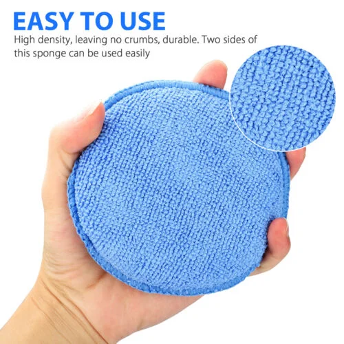 10Pcs Car Wash Spongessss Car Wax Applicator Pad Round Microfiber Sponge Waxing Cleaning Pad for Cleaning Car Vehicle 
10Pcs Car Wash Spongessss Car Wax Applicator Pad Round Microfiber Sponge Waxing Cleaning Pad for Cleaning Car Vehicle