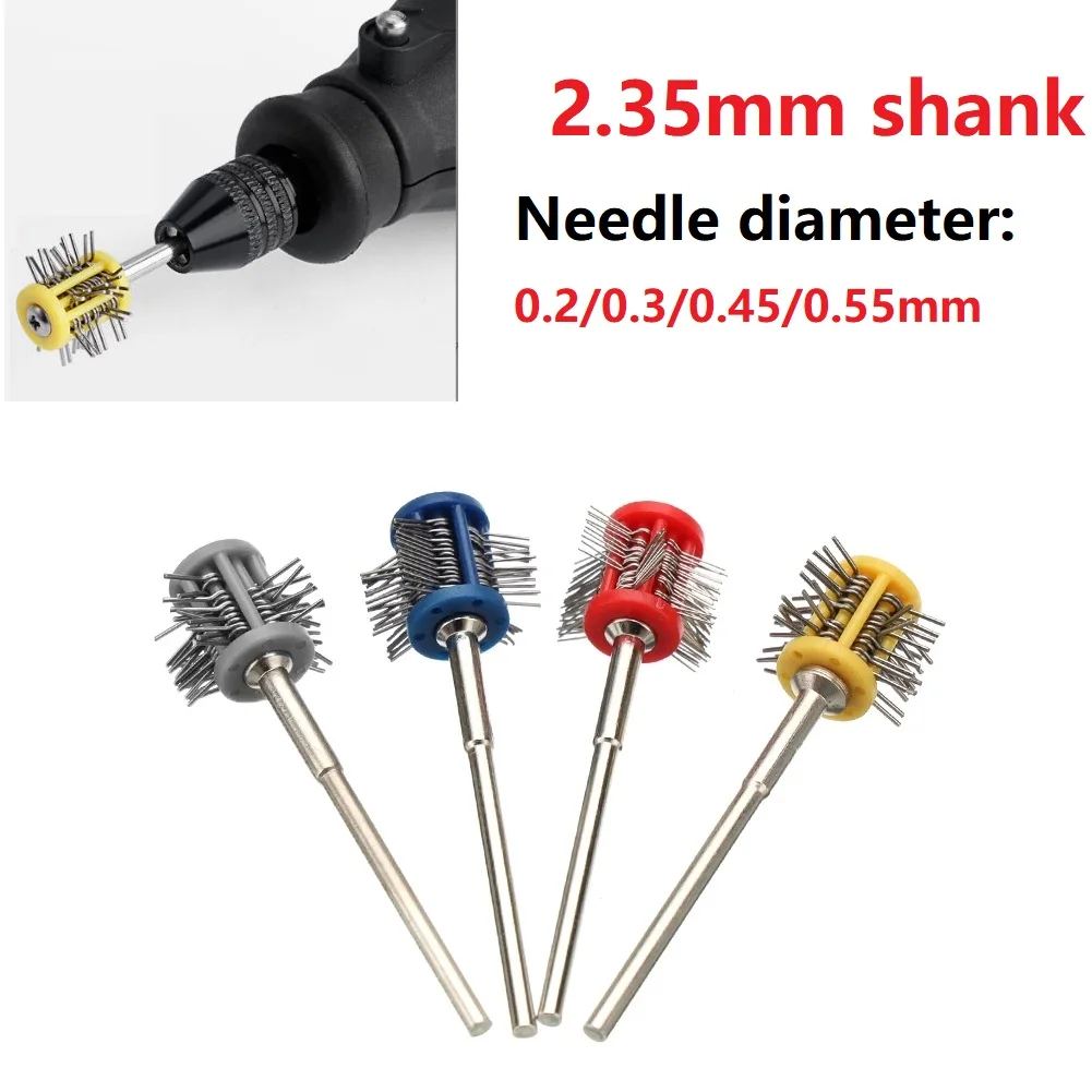 Professional Texturning Brushes Polishing Grit Mounted Matt Jewelry Wire Brush For DIY Jewelry Making Tools 0.2/0.3/0.4/0.55mm
Professional Texturning Brushes Polishing Grit Mounted Matt Jewelry Wire Brush For DIY Jewelry Making Tools 0.2/0.3/0.4/0.55mm