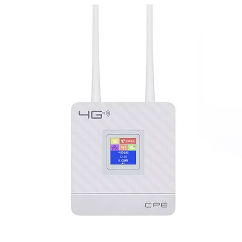 NEW2023 CPE903 Lte Home 3G 4G 2 External Antennas Wifi Modem CPE Wireless Router With RJ45 Port And Sim Card Slot EU Plug
NEW2023 CPE903 Lte Home 3G 4G 2 External Antennas Wifi Modem CPE Wireless Router With RJ45 Port And Sim Card Slot EU Plug
