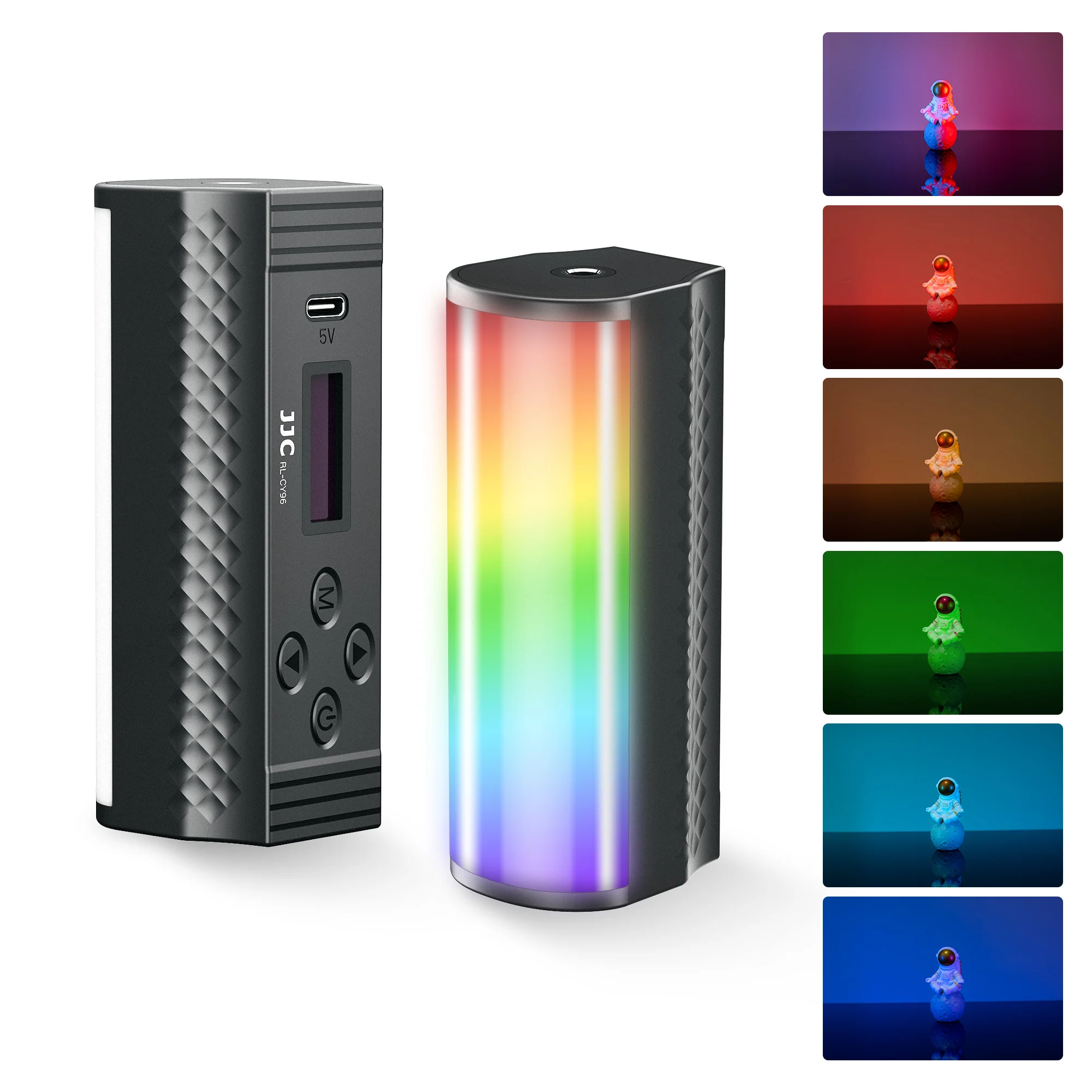 JJC Cylindrical Handheld RGB LED Light Photographic Lighting 2500-8500K Magnet Photography Stick Tube Stick Lamp For Video Vlog
JJC Cylindrical Handheld RGB LED Light Photographic Lighting 2500-8500K Magnet Photography Stick Tube Stick Lamp For Video Vlog