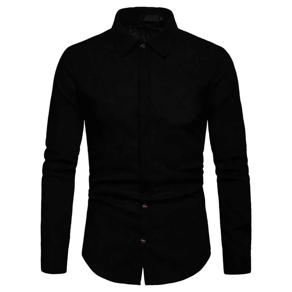 Men's Business Casual Simple Color Long Sleeved Single Breasted Shirts Mens Romper Suit
Men's Business Casual Simple Color Long Sleeved Single Breasted Shirts Mens Romper Suit