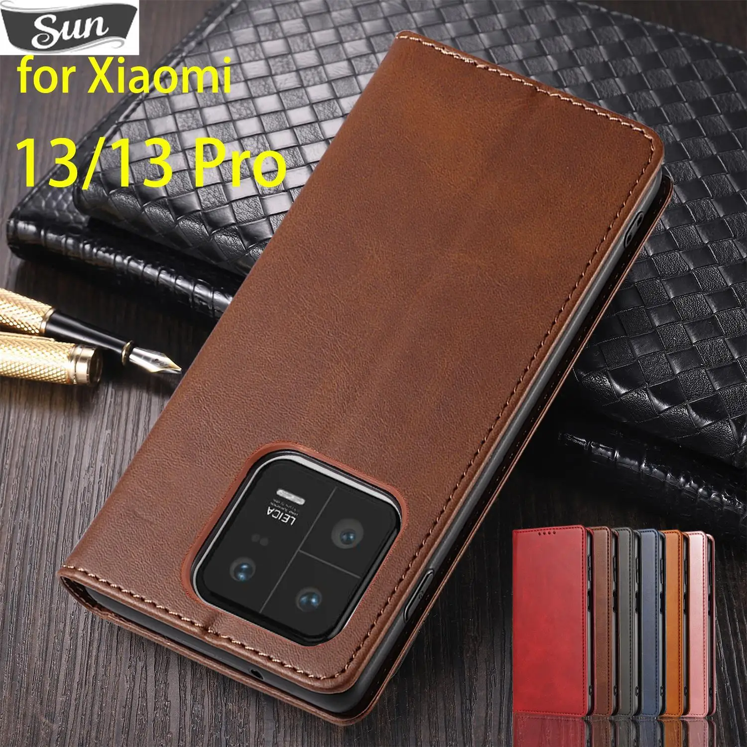 Magnetic Attraction Cover Leather Case for Xiaomi 13 Xiao Mi 13 Pro Mi13 Pro Flip Case Holster Wallet Cover Fundas Coque
Magnetic Attraction Cover Leather Case for Xiaomi 13 Xiao Mi 13 Pro Mi13 Pro Flip Case Holster Wallet Cover Fundas Coque