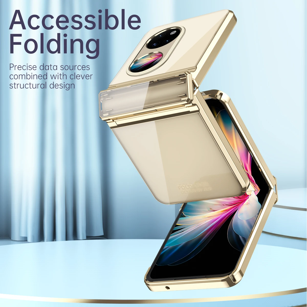 For Huawei P50 Pocket New Phantom Electroplated Folding Case For Huawei P50 Pocket 5G Cover Shockproof Hinge Trendy Phone Case 
For Huawei P50 Pocket New Phantom Electroplated Folding Case For Huawei P50 Pocket 5G Cover Shockproof Hinge Trendy Phone Case