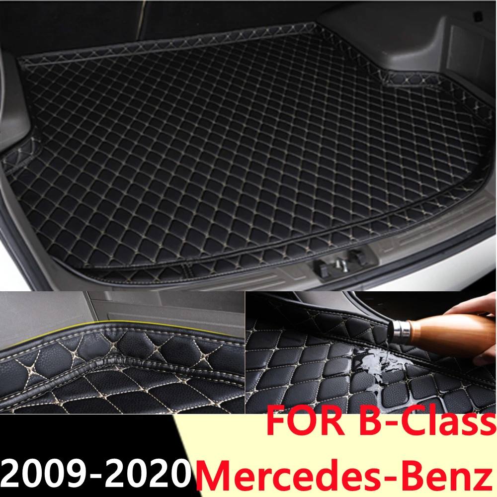 Car Trunk Mat For Mercedes-Benz B-Class 09-20 All Weather XPE High Side Rear Cargo Cover Carpet Liner Tail Part Boot Luggage Pad
Car Trunk Mat For Mercedes-Benz B-Class 09-20 All Weather XPE High Side Rear Cargo Cover Carpet Liner Tail Part Boot Luggage Pad