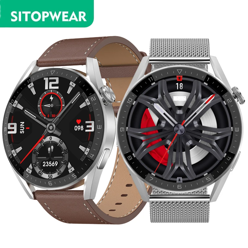 SitopWear NFC Smart Watch 2023 New Men Business Smartwatch GPS Moverment Track Bluetooth Call Wireless Charging Fitness Bracelet
SitopWear NFC Smart Watch 2023 New Men Business Smartwatch GPS Moverment Track Bluetooth Call Wireless Charging Fitness Bracelet