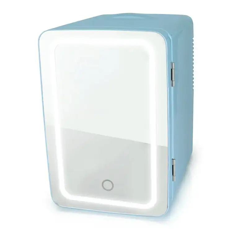 6 Can Chiller LED Lighted Mini Fridge with Mirror Door, Blue Funda barbacoa exterior Grill cover waterproof Grill cover Funda pa
6 Can Chiller LED Lighted Mini Fridge with Mirror Door, Blue Funda barbacoa exterior Grill cover waterproof Grill cover Funda pa