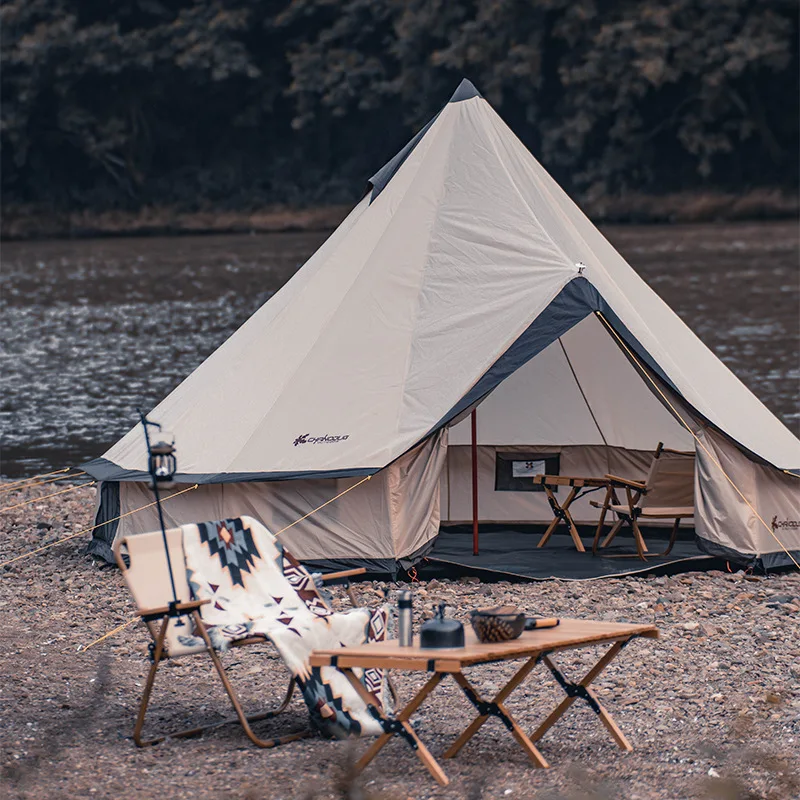 Four Seasons Outdoor Camping Yurt Tent Overnight Sunscreen Rainproof Large Pyramid Indian Tent 210D Waterproof Plaid Teepee Tent
Four Seasons Outdoor Camping Yurt Tent Overnight Sunscreen Rainproof Large Pyramid Indian Tent 210D Waterproof Plaid Teepee Tent
